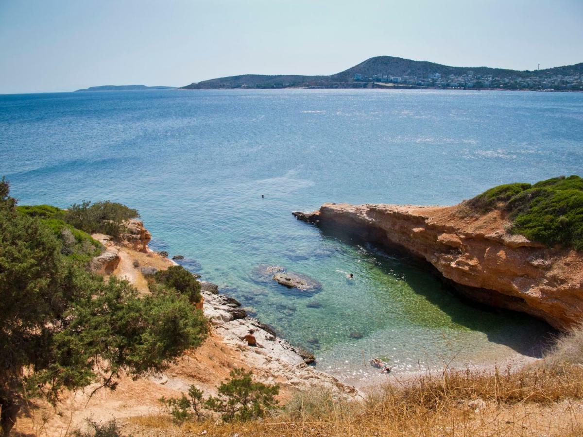 Olimbos Outstanding Panoramic View, 10΄ Beach, 20΄ Airport מראה חיצוני תמונה